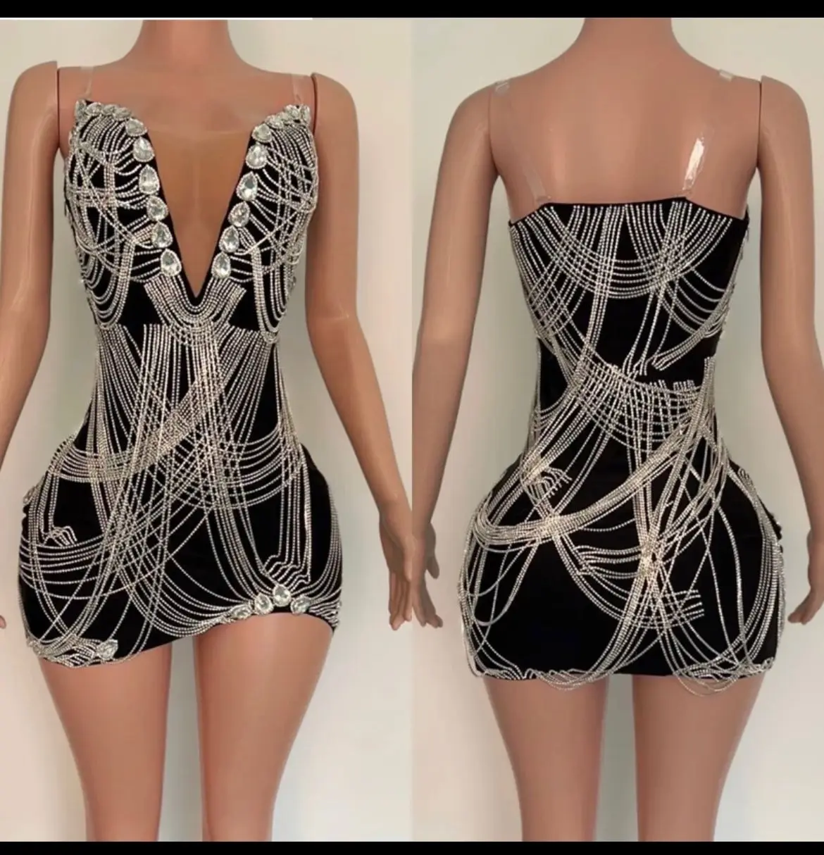 생일 파티 드레스 여성 큰 이벤트 다이아몬드 드레스 생일 축하 복장 댄스 파티 저녁 의상 무대 축제 착용