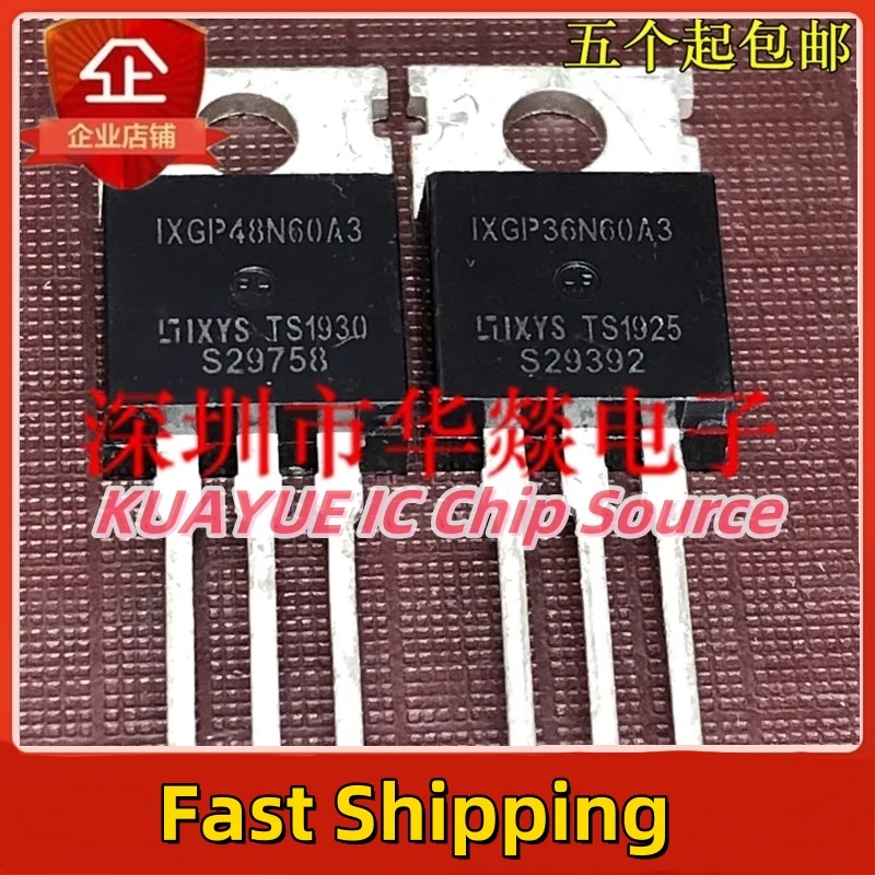 10PCS-30PCS/ IXGP48N60A3 IXGP36N60A3  TO-220 600V 36A  Fast Shipping Quality Guarantee