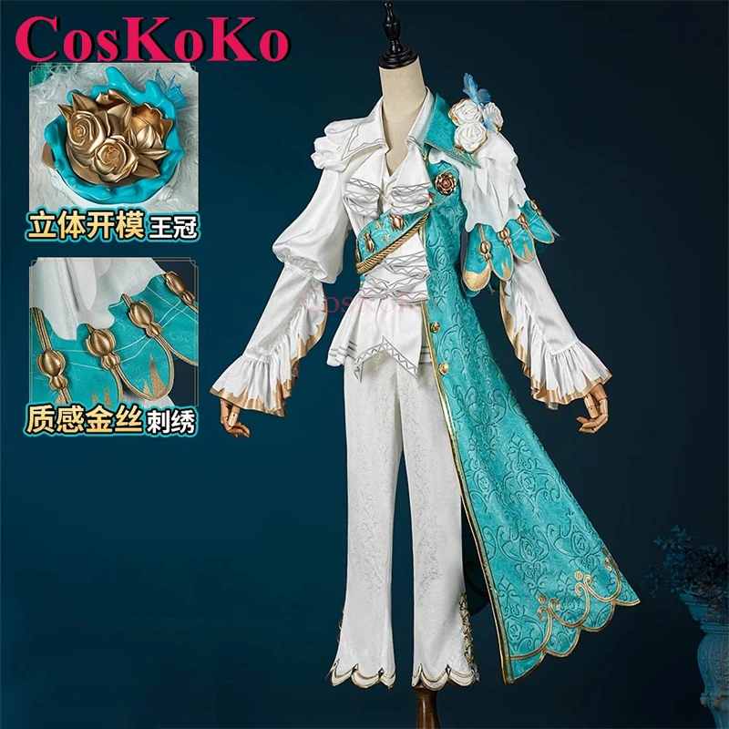 CosKoKo Photographer/Joseph Desaulniers Cosplay Identity V Costume Chrysophoron Skin Fashion Outfit Halloween Role Play Clothing