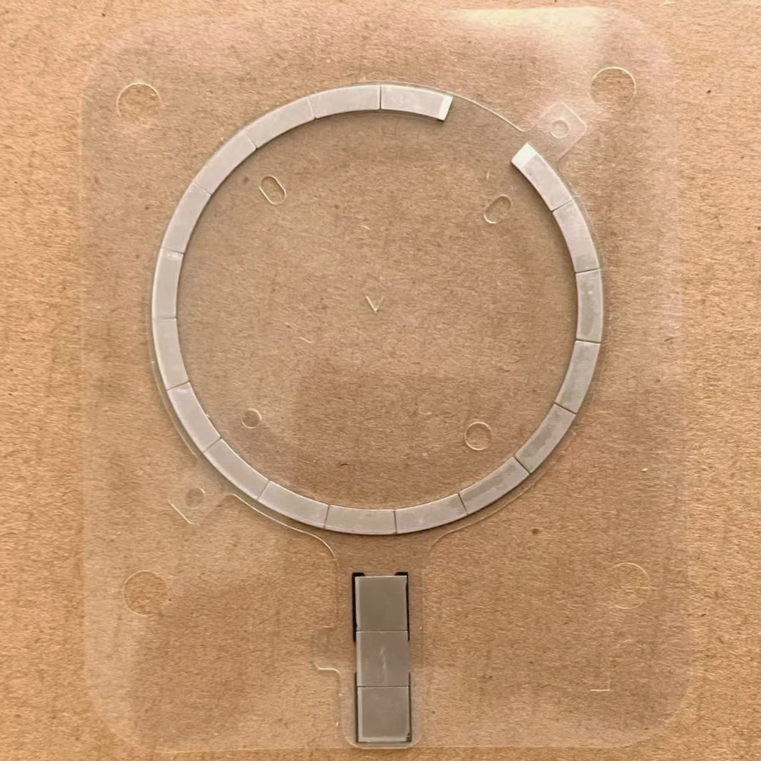 1pcs 5pcs Back Cover Housing Magsafe Magnetic Ring Wireless Charger For iPhone 12 mini 13 Pro Max 14 15 Plus Repair