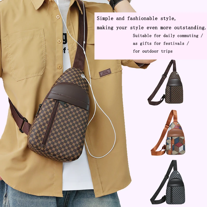 

Men's and women's multi-color shoulder bags, suitable for business gifts and outings. The shoulder straps are adjustable.