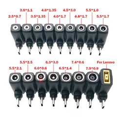 1pc 100W DC 4017 5.5*2.1/2.5 To USB Type C Plug Universal Laptop Supply Converter PD Power Adapter Connector For Lenovo HP ASUS