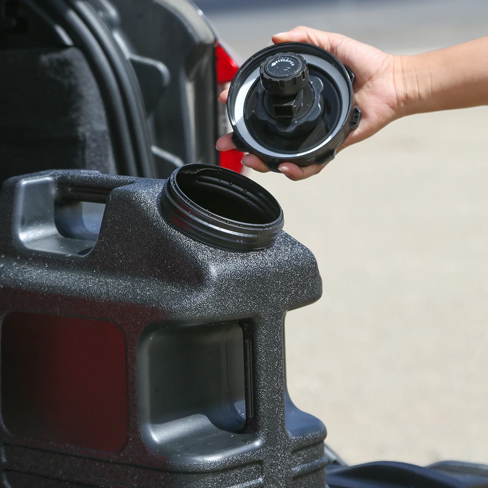 

13л кувшин для воды для кемпинга, съемный кран для воды, портативный для уличного пешего туризма, кемпинга, домашнего использования