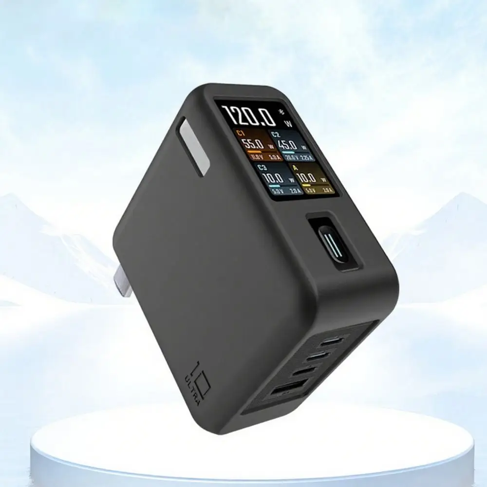 

Shockproof Silicone Case Dustproof Soft Protective Cover Portable Solid Color for CUKTECH 10 Ultra GaN Charger 120W