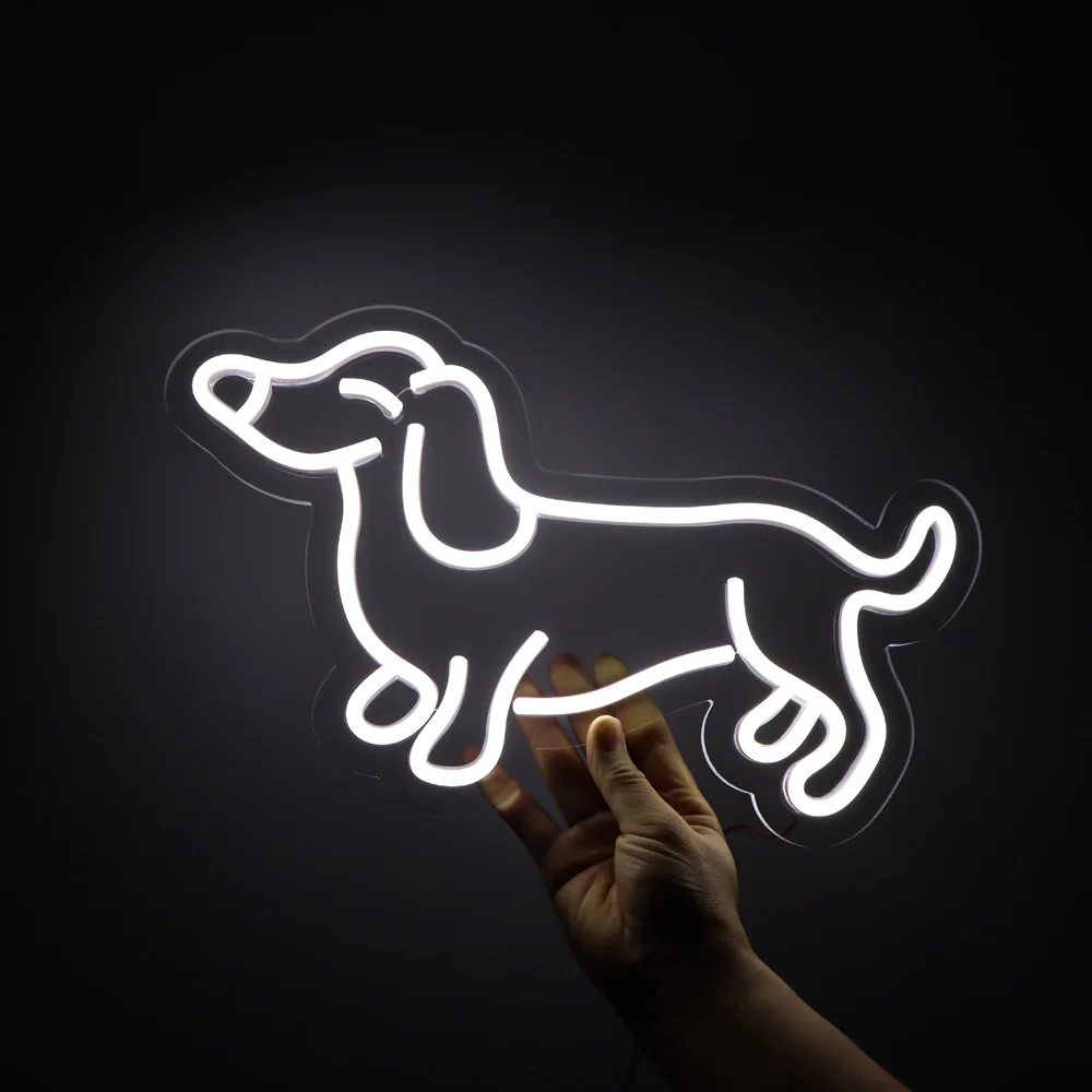 dog neon sign flexible neon sign for animal shop kids room led neon sign flex neon