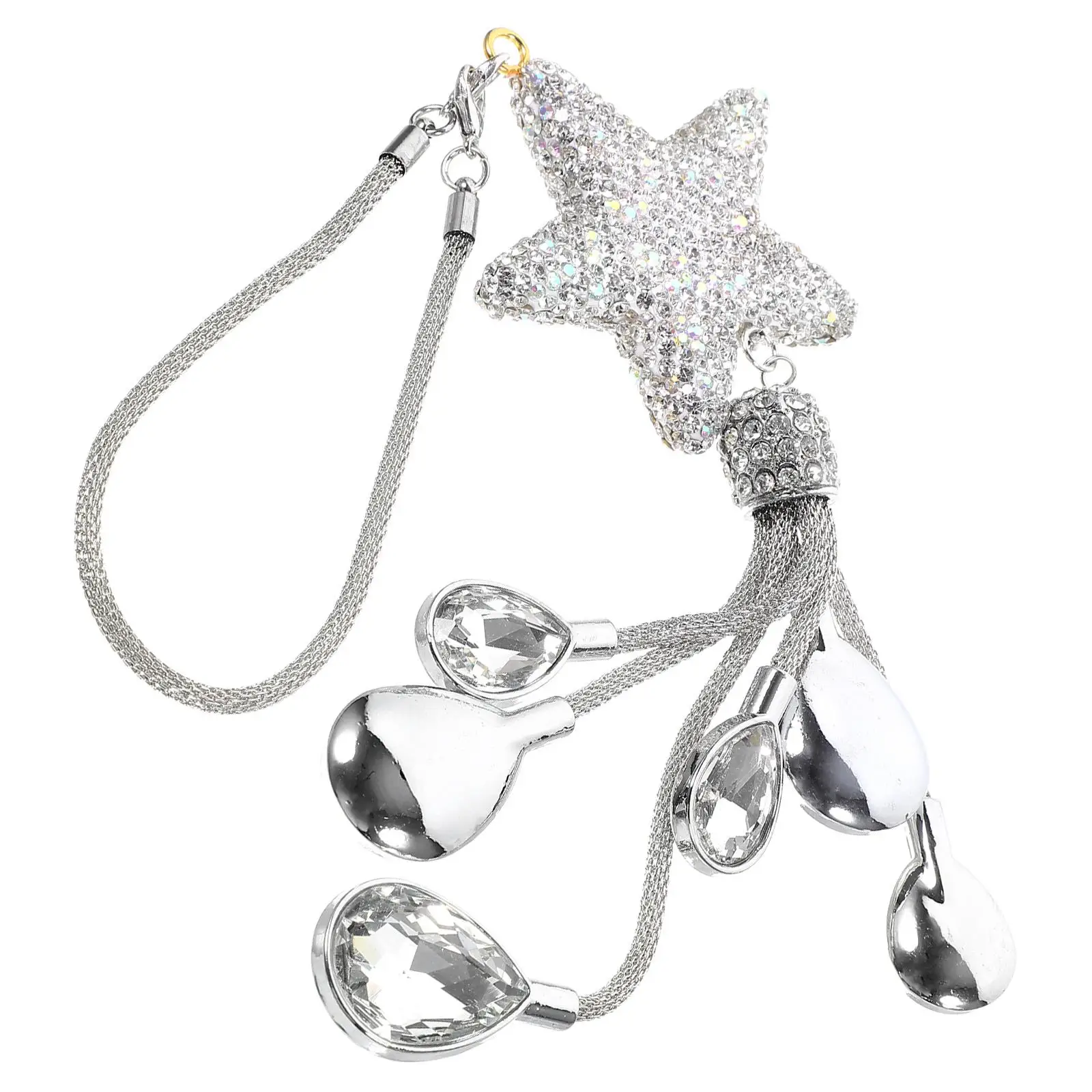 

Car Accessories Creative Hanging Pendant Bling Diamond Decorations for Interior Plastic Auto