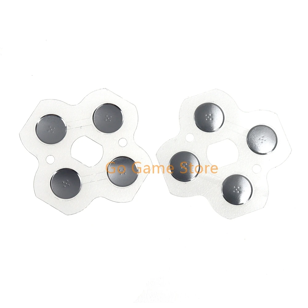 1pc para 3dsxl/ll d almofadas d-pad metal cúpula snap pcb placa botões filme condutor para 3dsxl 3dsll controlador