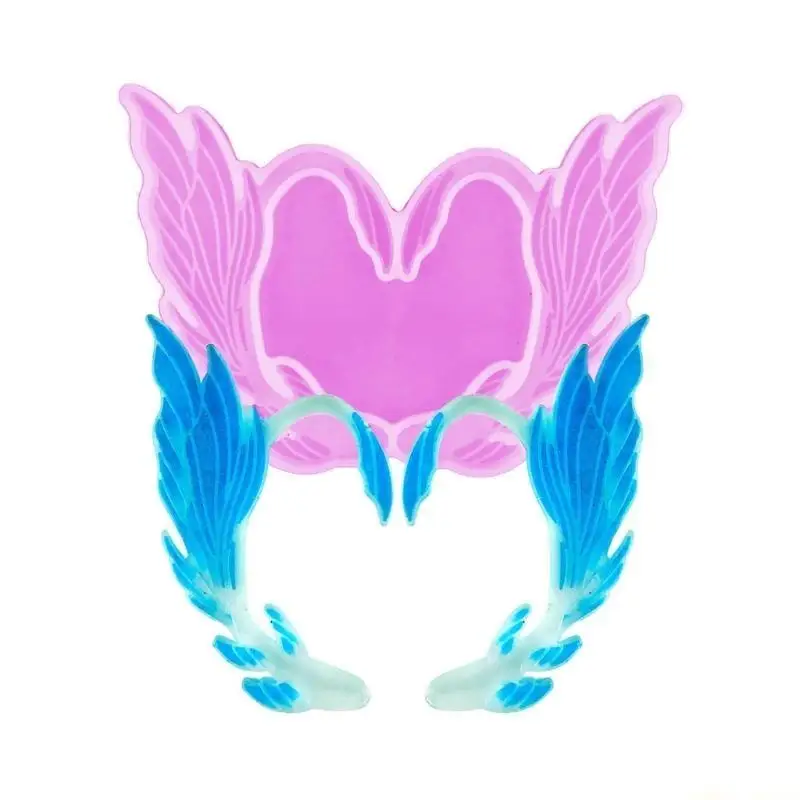 31BF Butterfly Earring Resin Mold Jewelry Casting Mold Ear Cuff Silicone Mold DIY Craft for Women Wing Earring Epoxy Mold Art