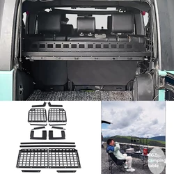 CGZ Camping Table Trunk Luggage Storage Modualr Panel Fit for Jeep Wrangler JL Hardtop 4-door 2018-2023