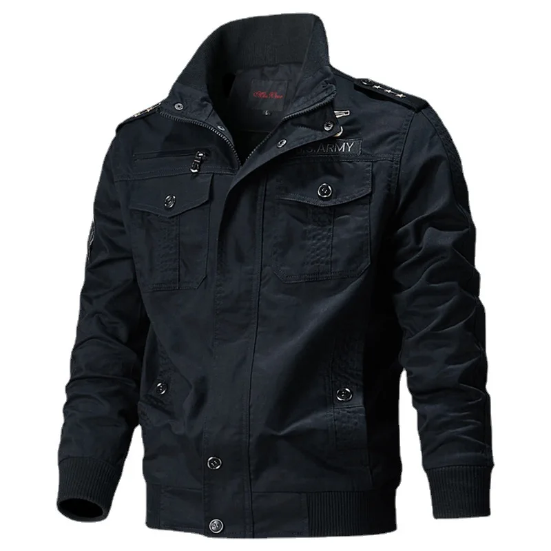 Men's wear the spring and autumn period and the jacket water washing cotton jacket large size men's clothing