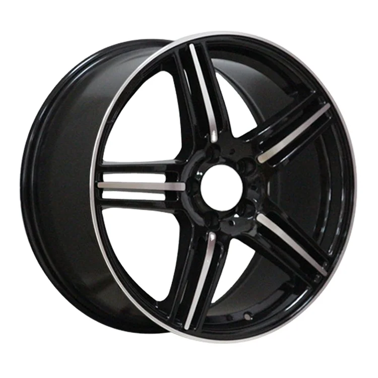 Wholesale Five Spoke 5x112 Wheels 17 18 19 Inch Wheels Rims Low Pressure Passenger Car Wheels #02054