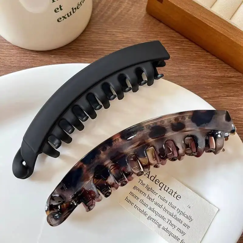 Schildpad Banaan Haar Clip Vis Vormige Haarspeld Voor Vrouwen Haaraccessoires Haarspelden Twist Klem Paardenstaart Haarspeldjes Hoofddeksels