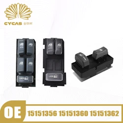 CYCAS Main Driver Window Lift Control Switch Button 15151360/56/62 For Chevrolet Blazer S10 Silverado For GMC Jimmy Sonoma Yukon