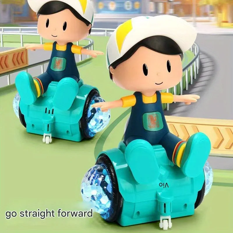 

Электрический универсальный трюк, вращающаяся большая голова, балансировочная машина для мальчиков, игрушка-игрушки для малышей для мальчиков и девочек, подарки на Рождество и день рождения