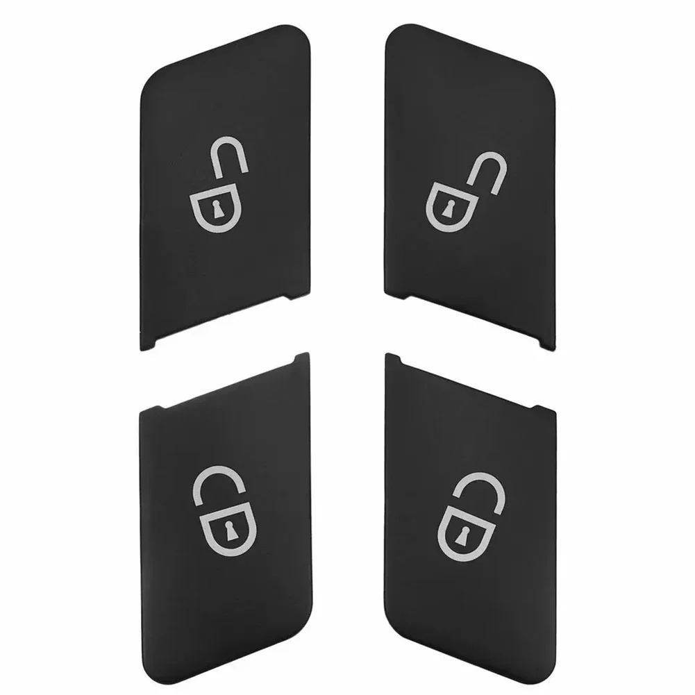 4pcs Car Doors Lock Unlock Switch Buttons Covers Trim Suit For Benz C Class W204 20072014 4 Door E Class W212 20102015 4 Door