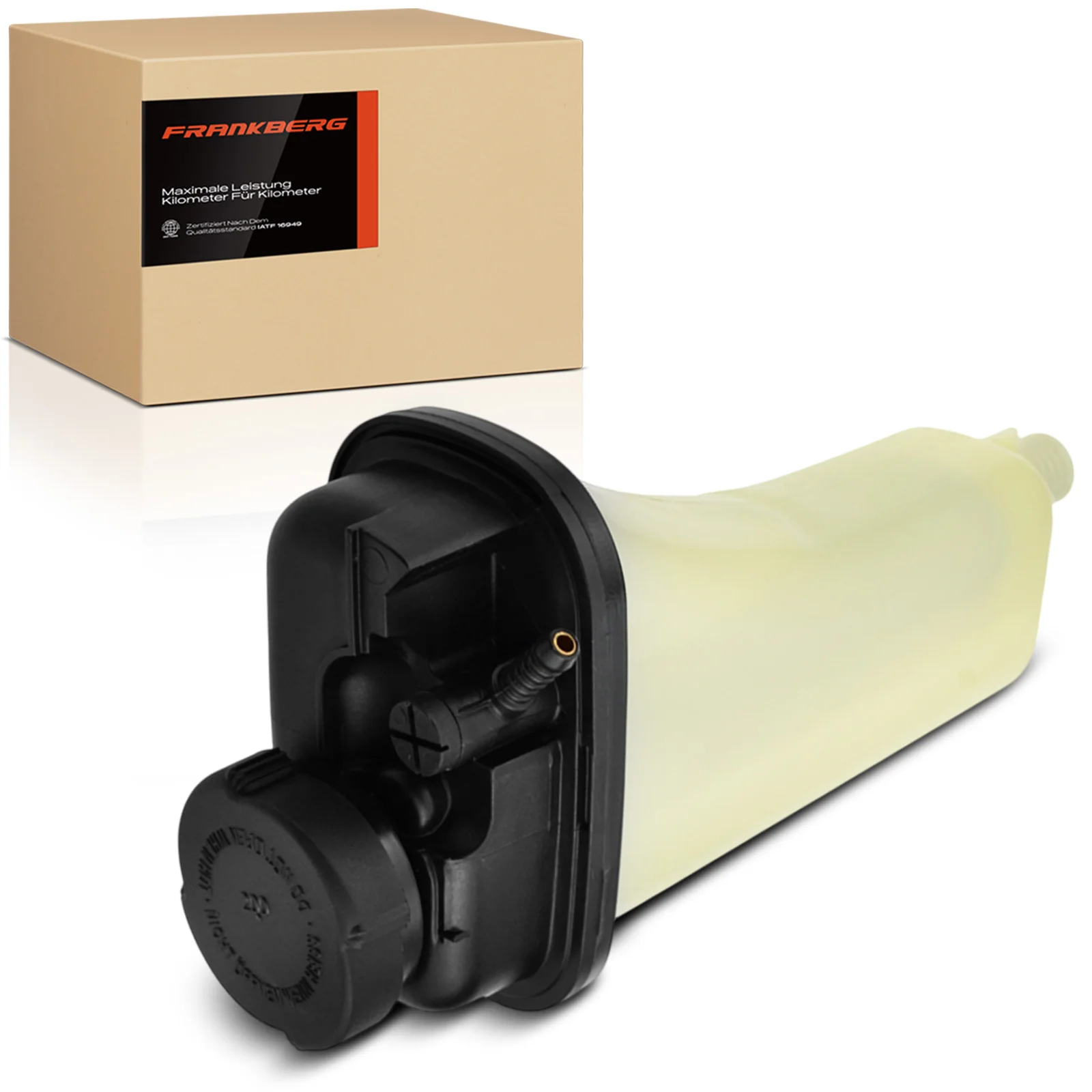 Frankberg 1x Compensatiecontainer Koelvloeistofcontainer voor BMW 3 Serie E36 7ER E38 5er E39 met deksel en sensor 053002N 500790