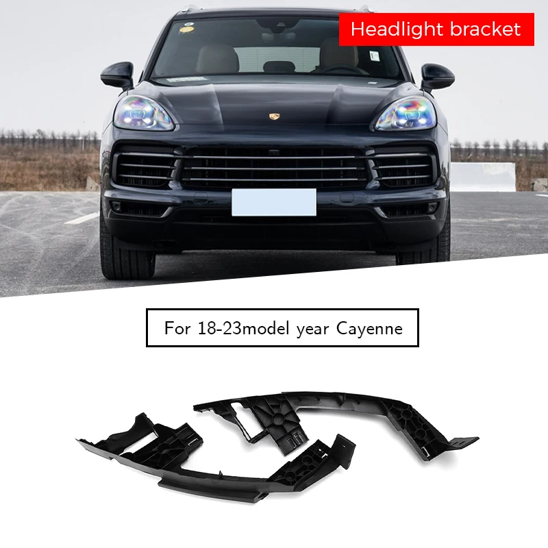 

Car front bumper headlight bracket For Cayenne 9Y0.1 2018-2023 9Y0807571B 9Y0807572B