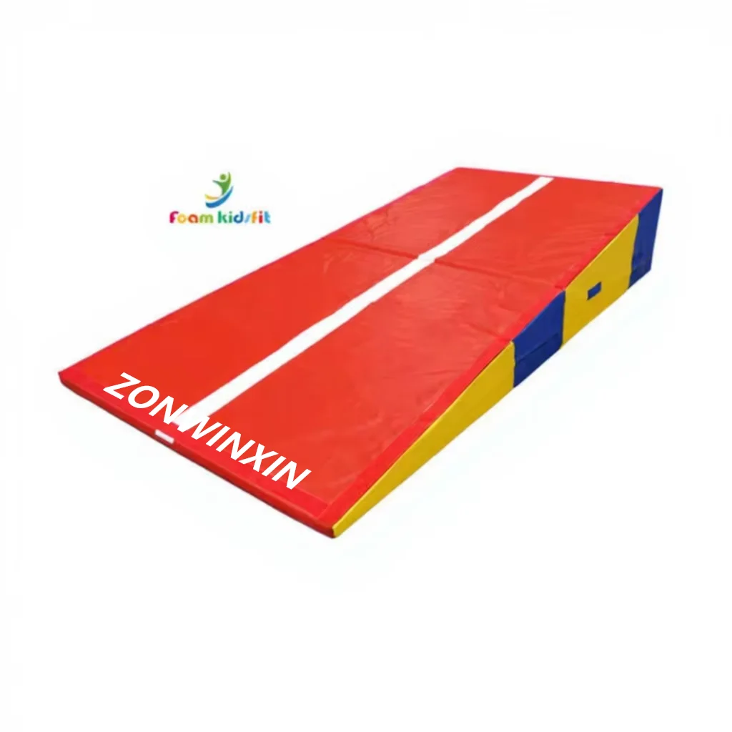 Factory Supply Customized Gymnastics Equipment Incline Mat the Big Cheese Mat