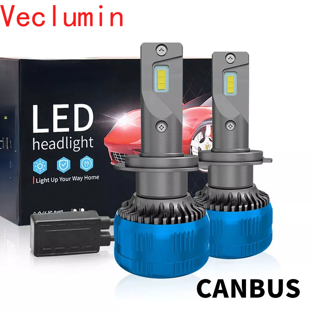 

2PCS Superbright Car Headlight 6500K12V Truck Vehicle Light 110W Auto Fog Bulb 26000LM CANBUS Lamps H1 H7 H8 H9 H11 9005 9006 H4