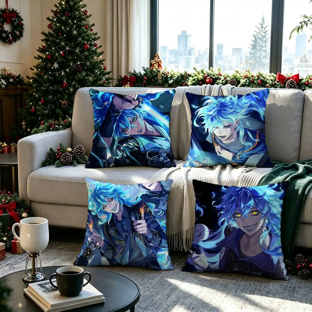 Twisted Wonderland Idia  Pillow cover gift High definition digital printing,Surprise  vivid pattern Household.