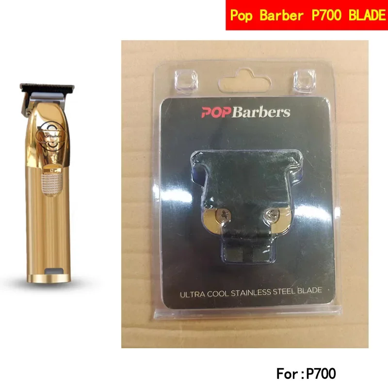 Pop Barbers P800 P700 P600 Professional Hair Clipper 0mm Blade Standard Set for Hair Cutting Machine Replaceable Cutter Head