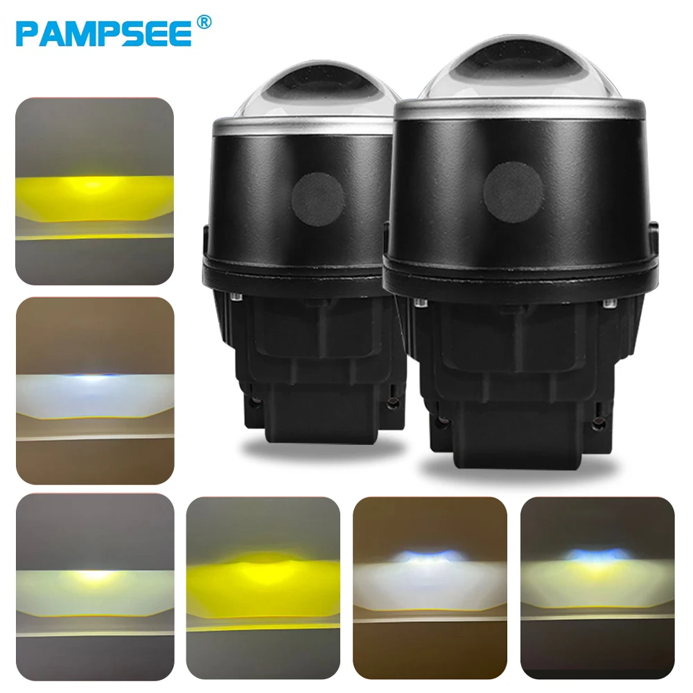 3.0 Inch Super Bright Bi-Xenon Bi LED Projector Lens Integrated Hi Lo Beam Universal Car Fog Headlight Lens