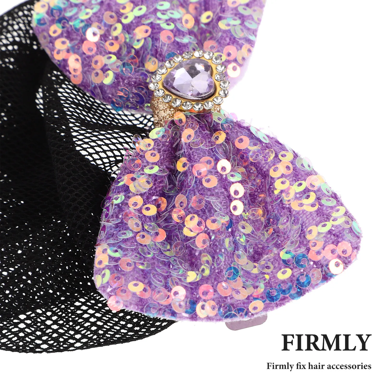 Sequin Hair Bun Net for Ballet Dance Hairnets Cover Sparkling Bun Accessory for Young Dancers Stage Wear