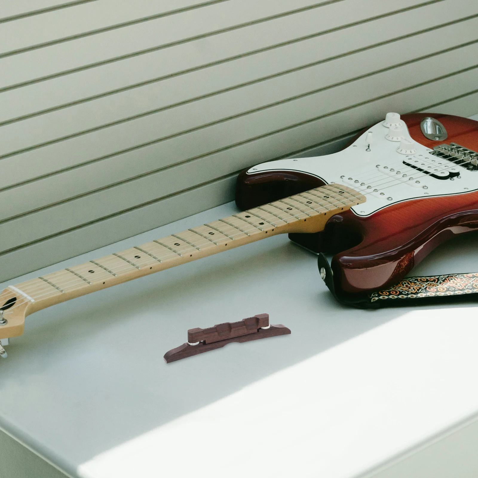 

Guitar Jazz Accessory Bridge & Saddle Lightweight with for