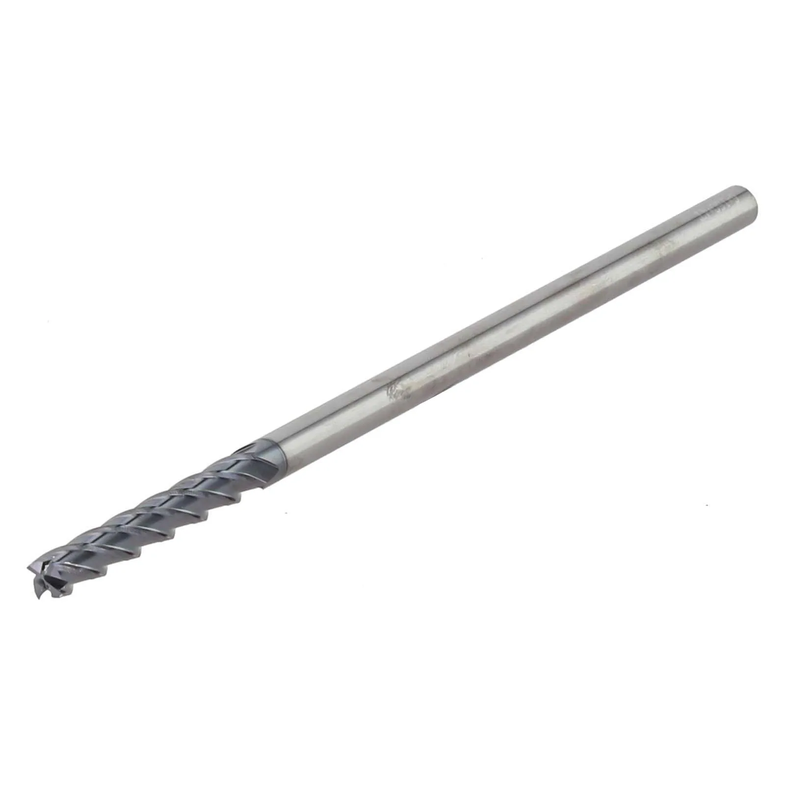 6mm 4 Flute Carbide End Mill Extra Long Shank 150mm HRC50 For CNC Steel Alloy Die Steel Milling Tool