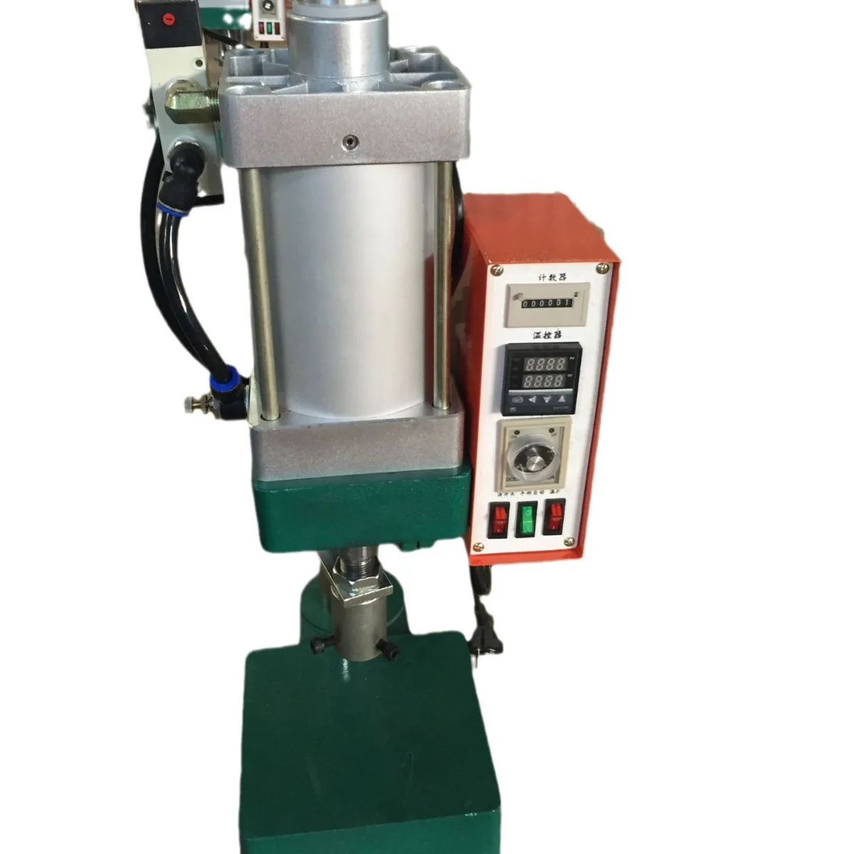 Small pneumatic punching machine, hot melt machine pneumatic punching machine, leather