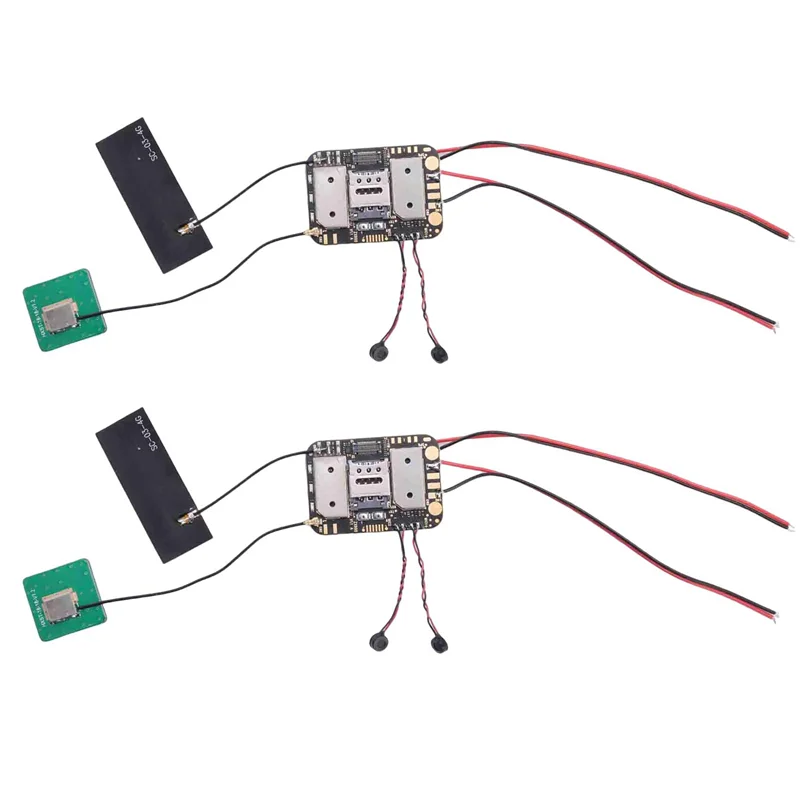 A24U 2X ZX905 صغير الحجم 2G + 4G GPS المقتفي رقاقة LTE CAT-1 تتبع PCBA وحدة مجلس مكافحة خسر
