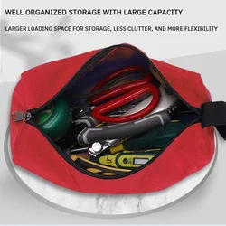 1PC Tool Bag Multifunctional Waterproof Portable Durable Finishing Storage Bag Clutch Hardware Small Parts Storage Bag