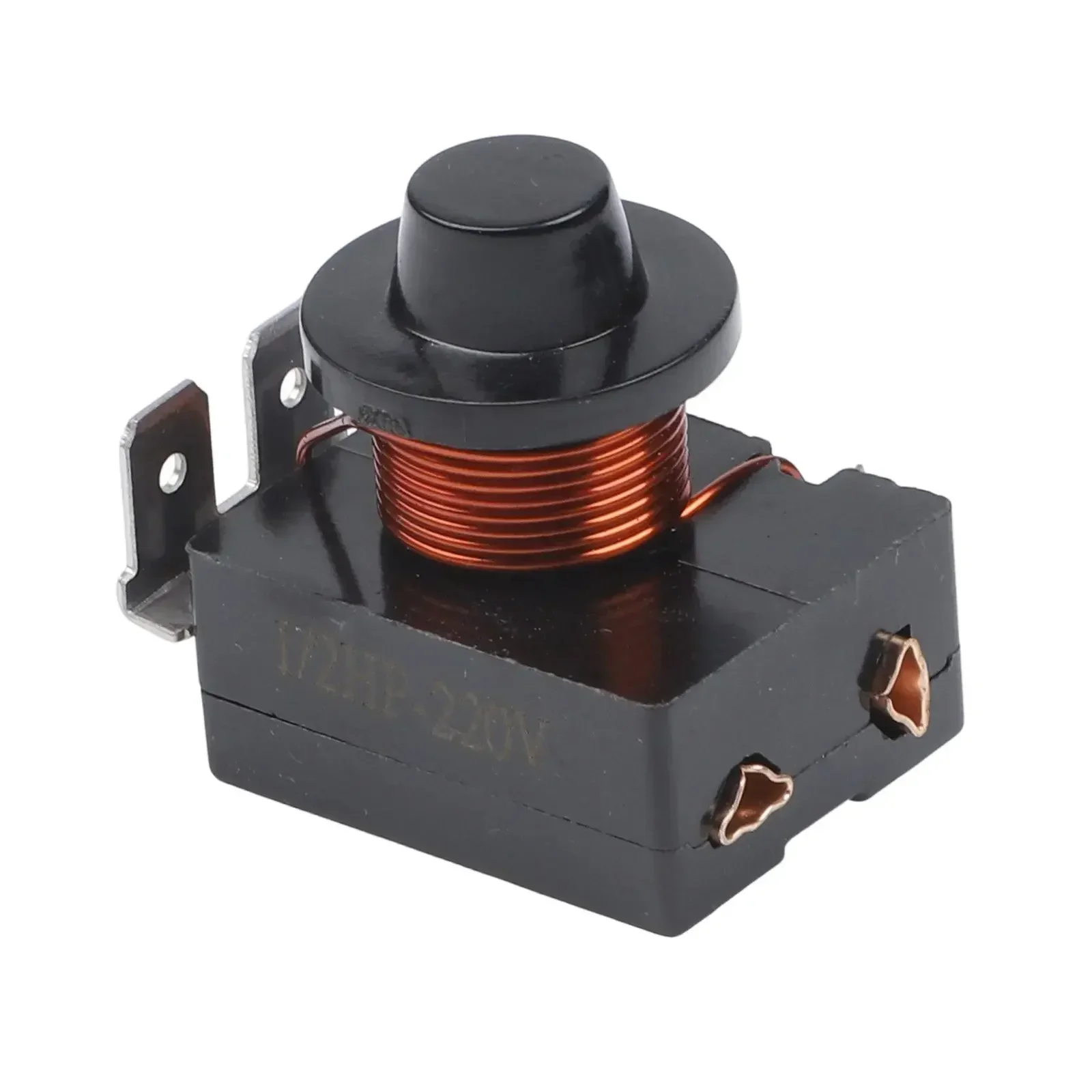 Refrigerator Compressor Start Relay for Threeplug 1/5 1/6 1/3 1/2HP Starters Replacement Starter for Fridge Cooling Units