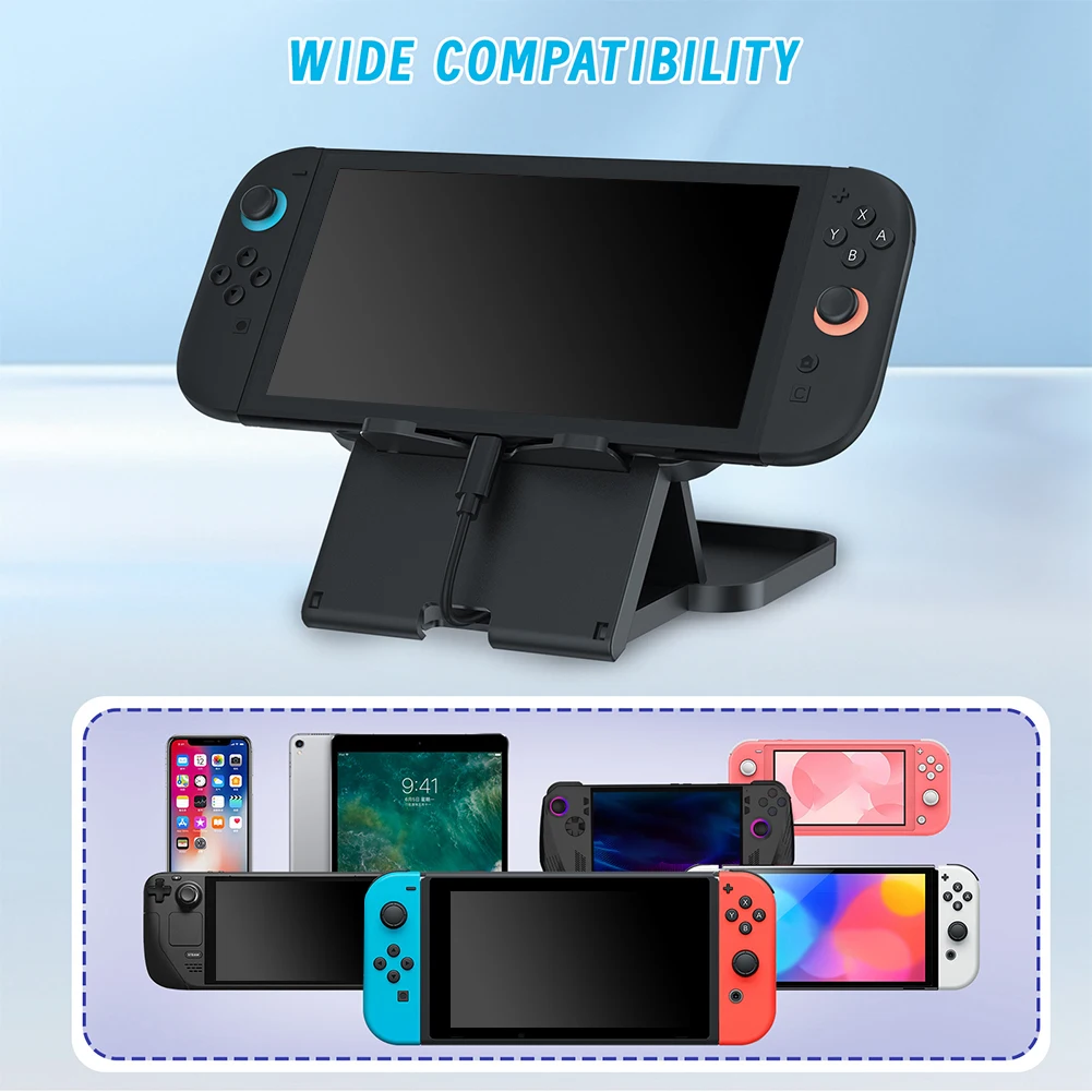 

For NS 2 Foldable Stand Bracket with Ventilation Hole Base Stand Holder Multi-Purpose Game Console Display Rack for Game Console