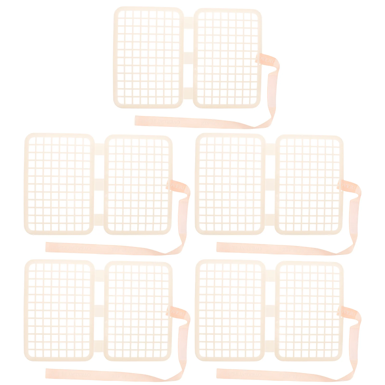 

5pcs Clothes Folding Plastic Space-Saving Laundry Organizer For Shirts Pants Towels Storage Tool Garments