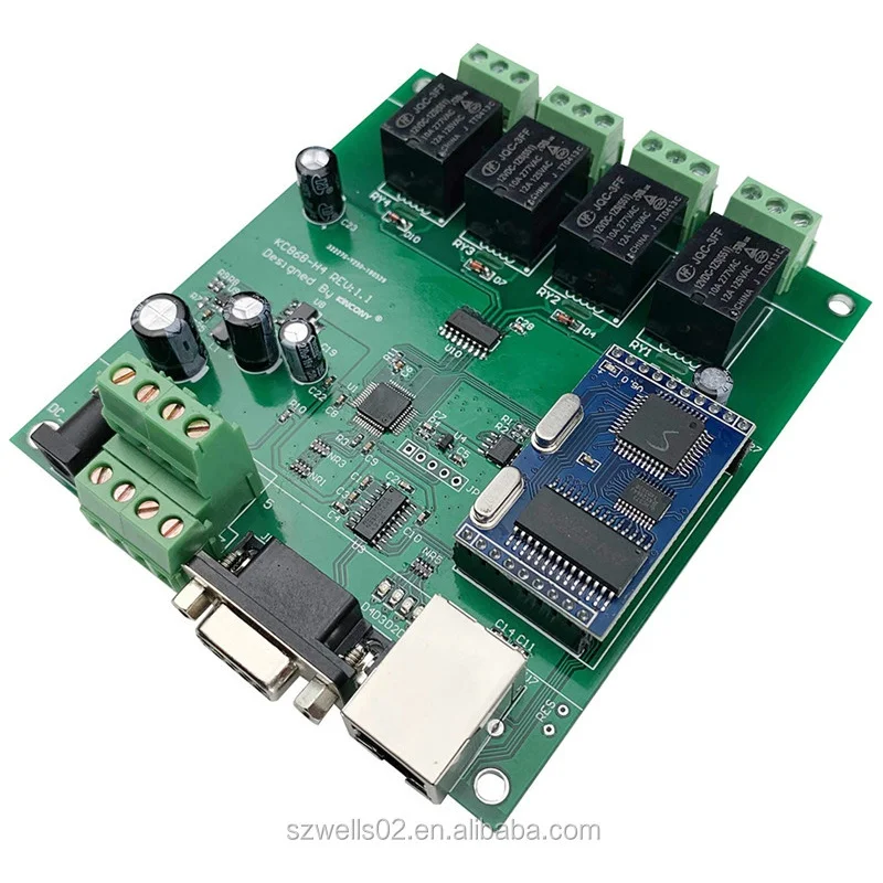 Smart home pcb remote control channel printed circuit boards assembly One-stop in Shenzhen pcb & pcba oem assembly manufacturer