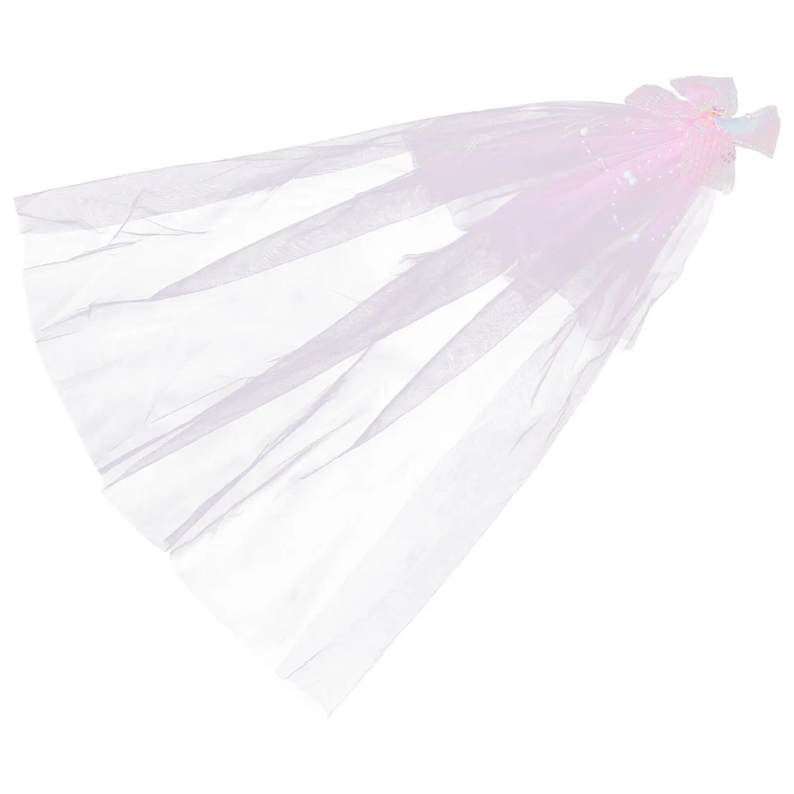 

Children Elegant Headpiece Girls Birthday Party Hair Accessories Toddler Bow Clips Baby Crown Headdress