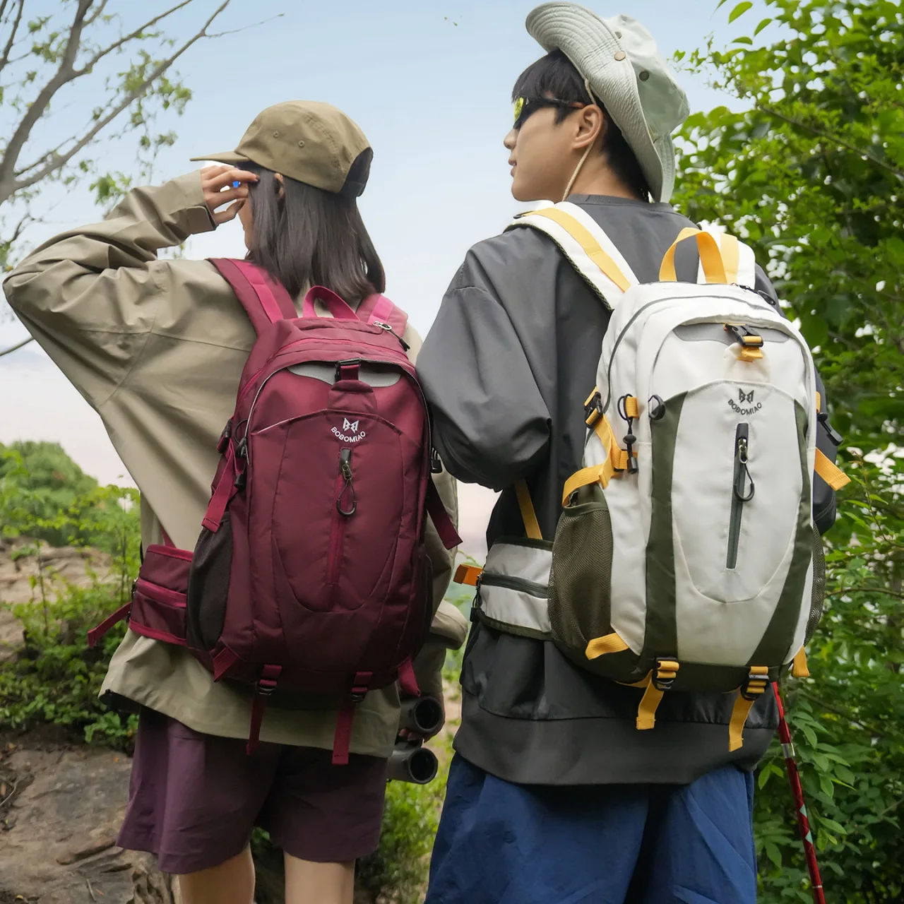 Large Capacity Outdoor Travel Mountaineering Bag Youth Waterproof Backpacks for Boy Girls Multi functional Lightweight Backpack