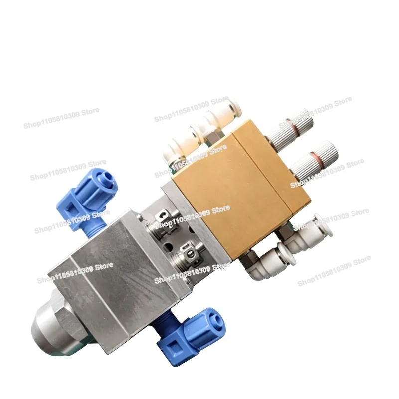 Back Suction Two-component Dispensing Valve AB Glue Valve Cylinder Double Liquid Dispensing Machine