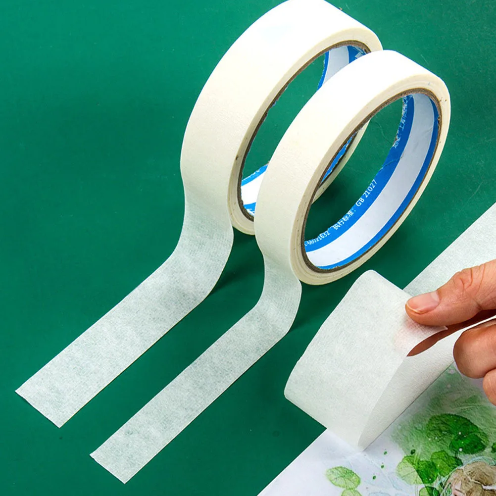 

5pcs 5 Rolls Portable Paper Tape Multi-Function Masking Tape For Painting Diy Projects Artist Supply Convenient Tapes