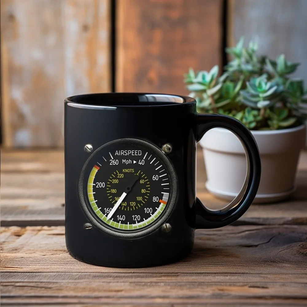 Universal 325ml Milk Coffee Mug Creative Ceramic Water Cup Pattern Printed Space Shuttle Dashboard Tea Cup Surprised Gift