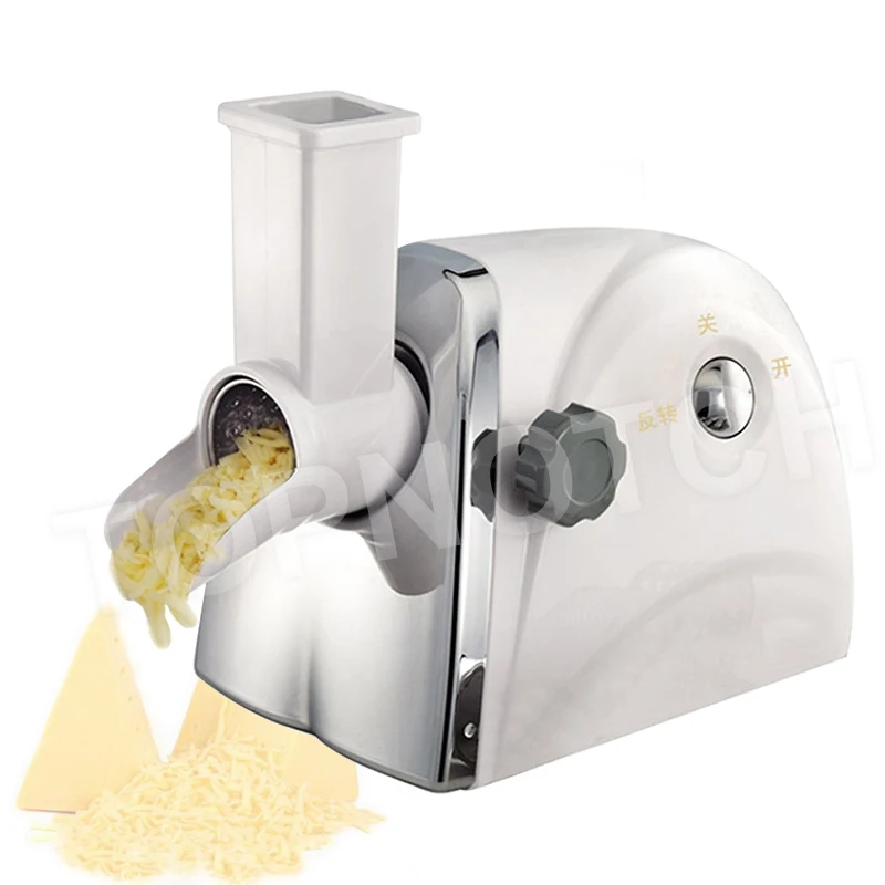 

TOPNOTCH Fully Automatic Vegetable Shredder Electric Cheese Slicer Small Commercial Cheese Grater