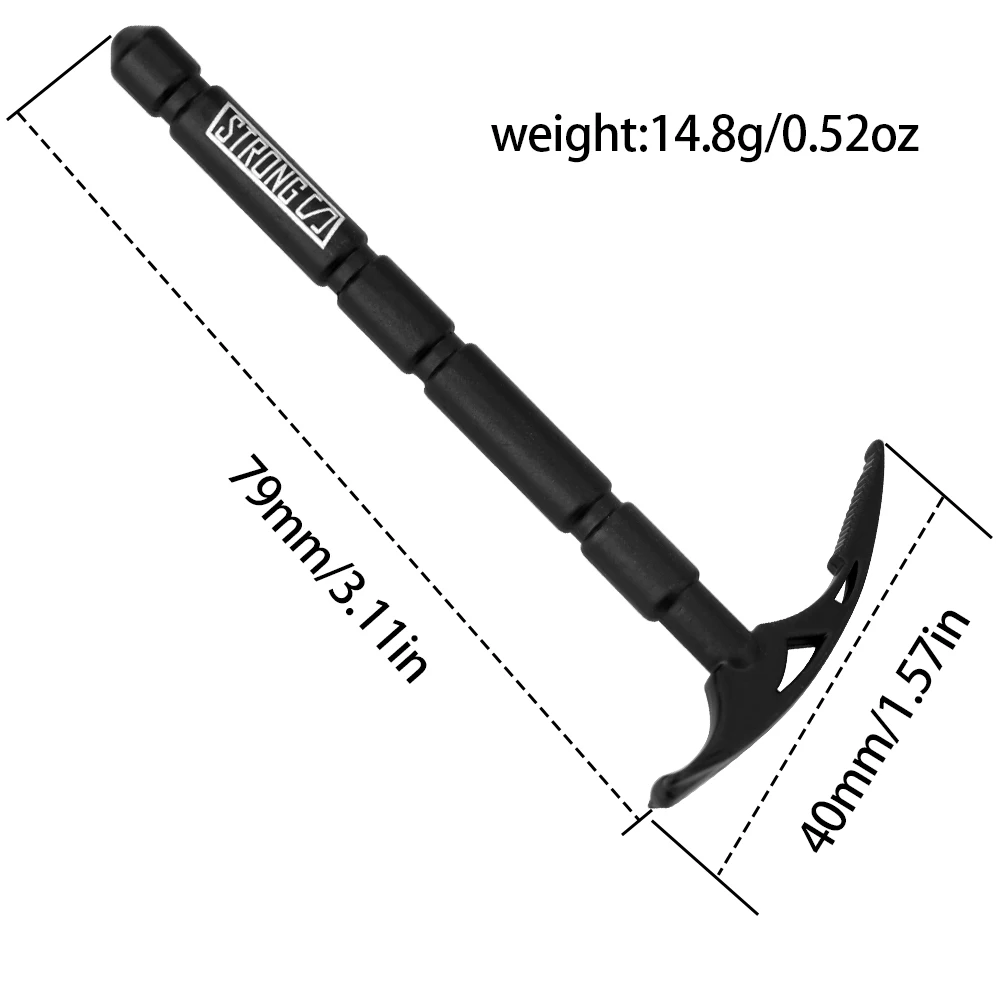 3pcs 금속 시뮬레이션 삽 곡괭이 RC 자동차 장식 1/10 Traxxas TRX4 YK 축 SCX10 D90 RC 크롤러 자동차 DIY 부품