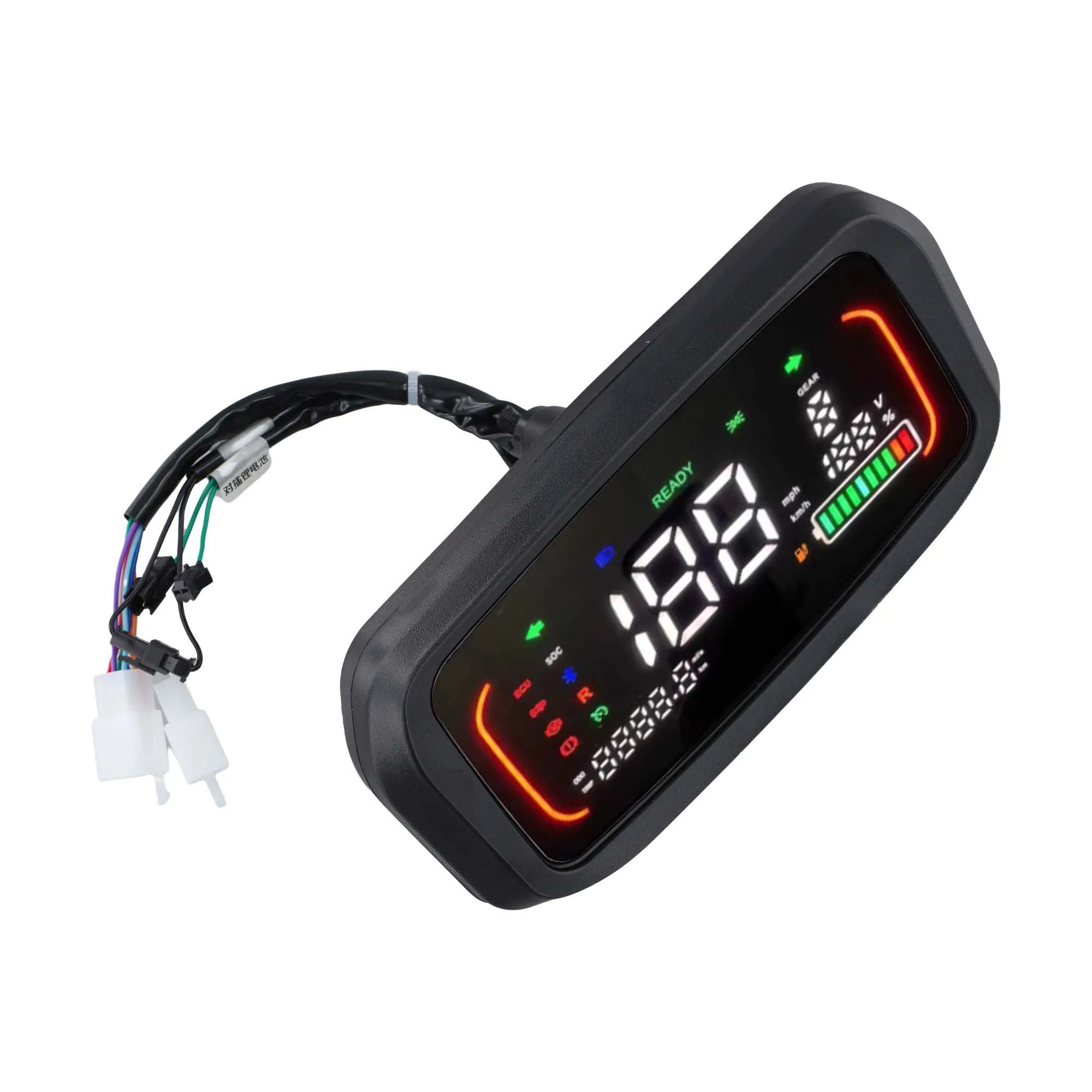 

48V 72V LCD Display Meter Control Panel for Electric Bike and Scooter Speed Measurement Compatible with Various Motors