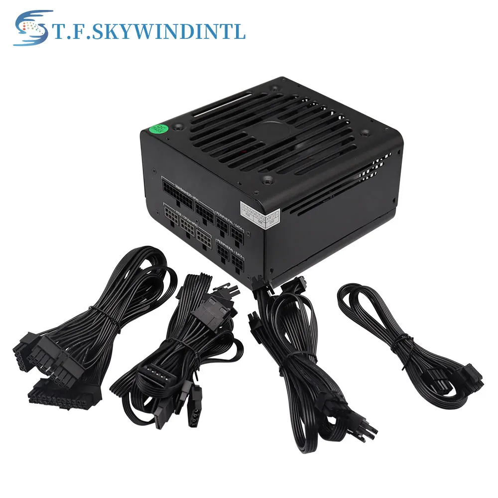 Imagem -04 - Skywintl-fonte de Alimentação Atx 700w Modular para Computador Jogos 80plus Fonte de Alimentação Padrão para pc Desktop Psu t. f.