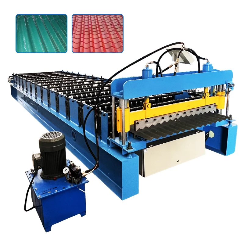 Factory Sale High Quality 840 Sheet Metal Roof Roll Forming Machine Automatic Metal Forming Equipment