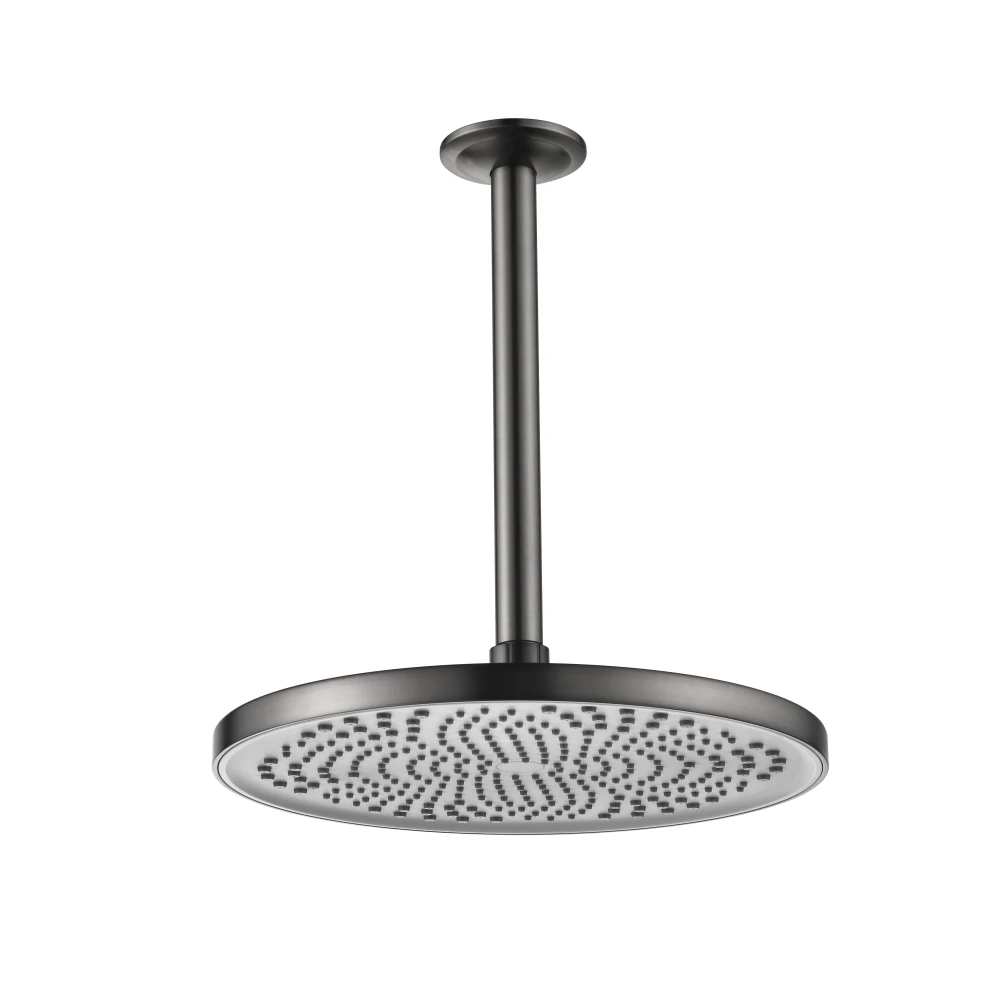 

Shower Head High Pressure Rain Luxury Modern Look No Hassle Tool-less 1-Min Installation The Perfect Adjustable Replacement