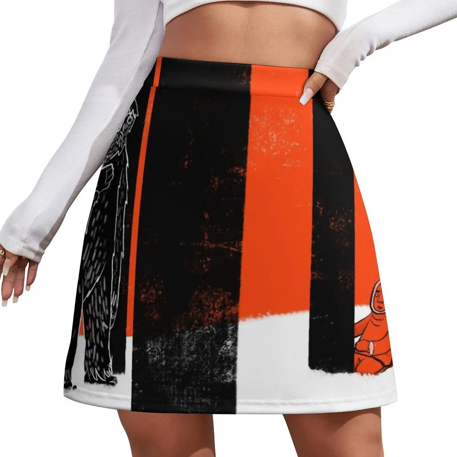 

Squatch watch Mini Skirt sexy skirt korean style clothes 90s aesthetic summer skirts Mini Skirt