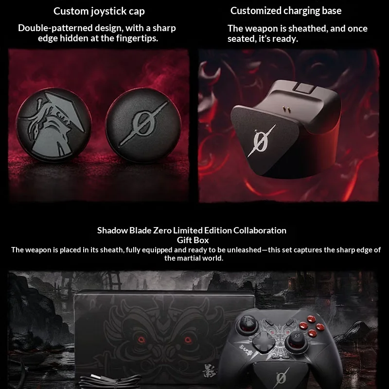 Direwolf4 Phantom Blade Zero Wireless Game Controller Gamepad for PC Switch Android iOS Game Accessories Holiday Gifts