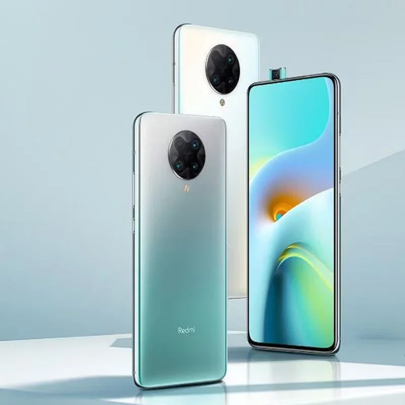 هاتف Xiaomi Redmi k30 Ultra 5G هاتف محمول مرتفع 6.67 بوصة 64 ميجابكسل 8 جيجابايت 512 جيجابايت شاشة كاملة Tianguet 1000 4500 مللي أمبير 33 وات ثنائي الوضع